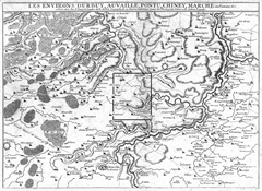 Carte du Condroz de 1700